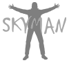 Skyman black small grey